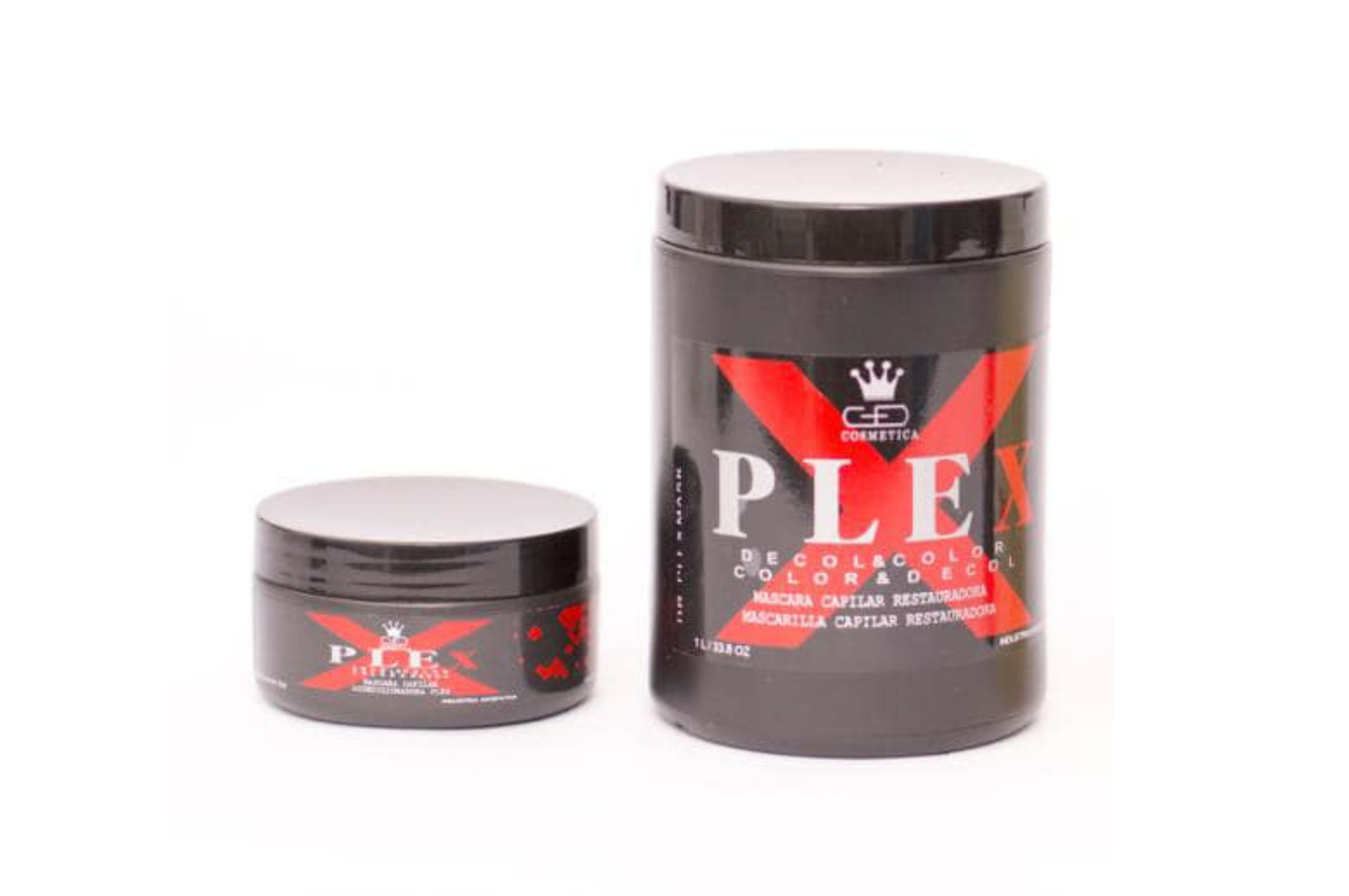 Mascaras PLEX x 250 cc + 500 cc