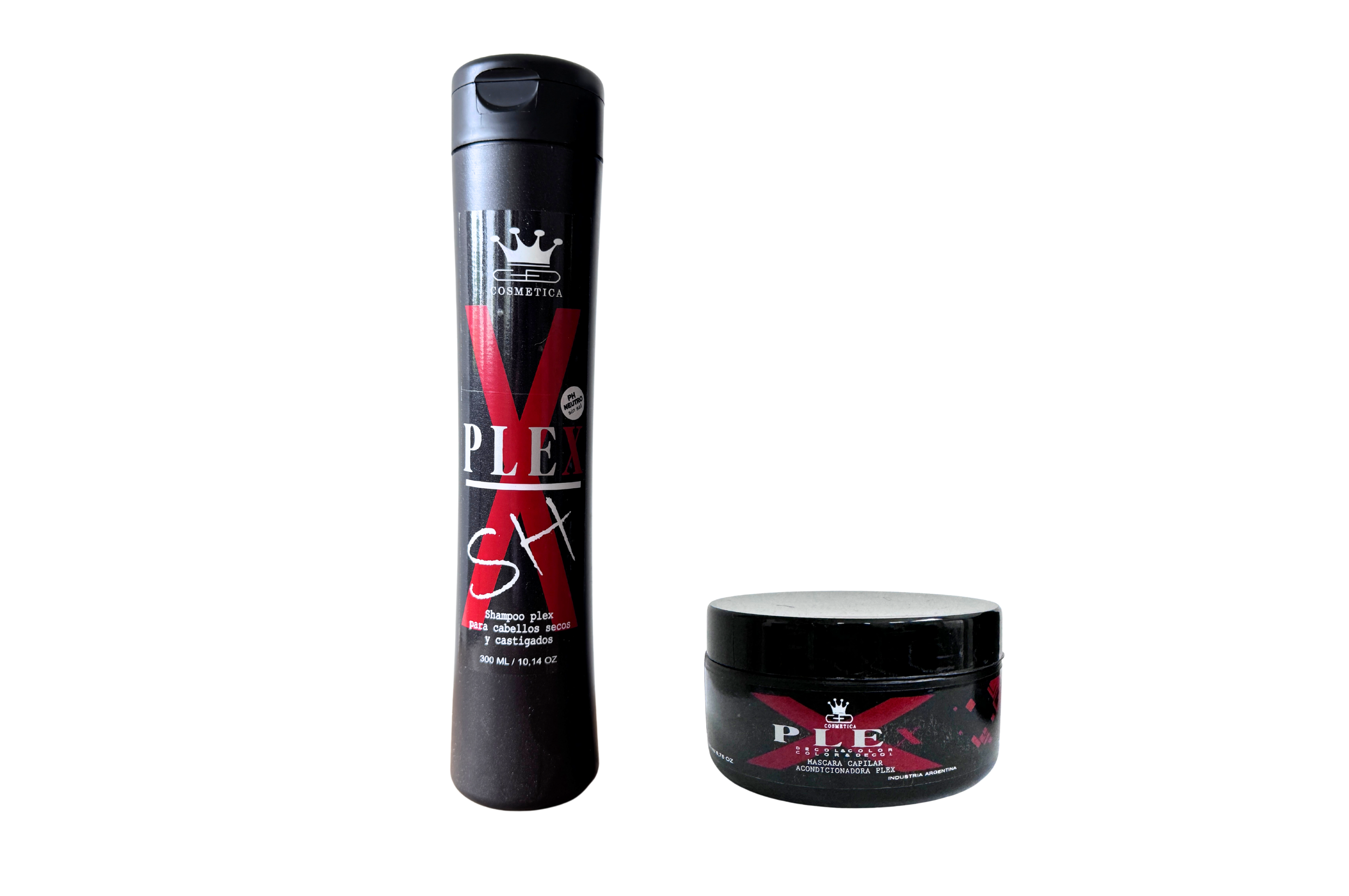 Shampoo PLEX x 300 cc + Mascara x 250 cc