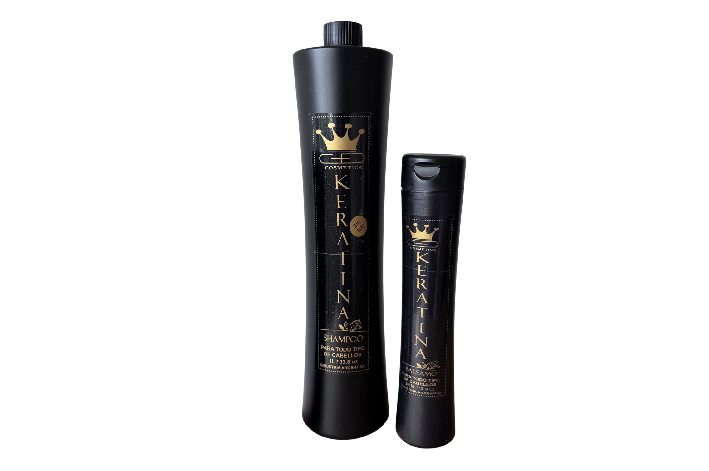 Shampoo KERATINA x 1L + Balsamo x 300 cc