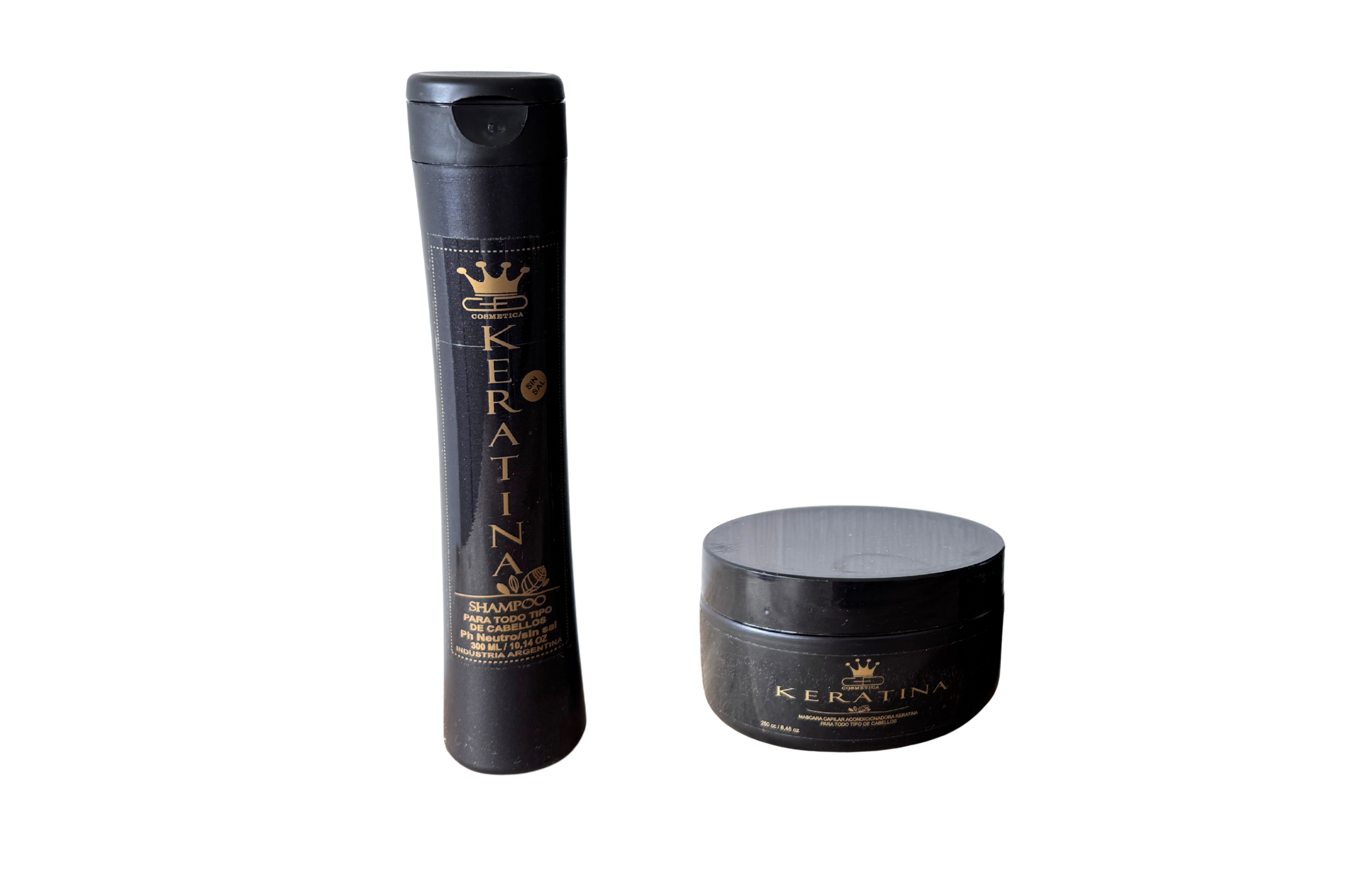 Shampoo KERATINA x 300 cc + Mascara x 250 cc