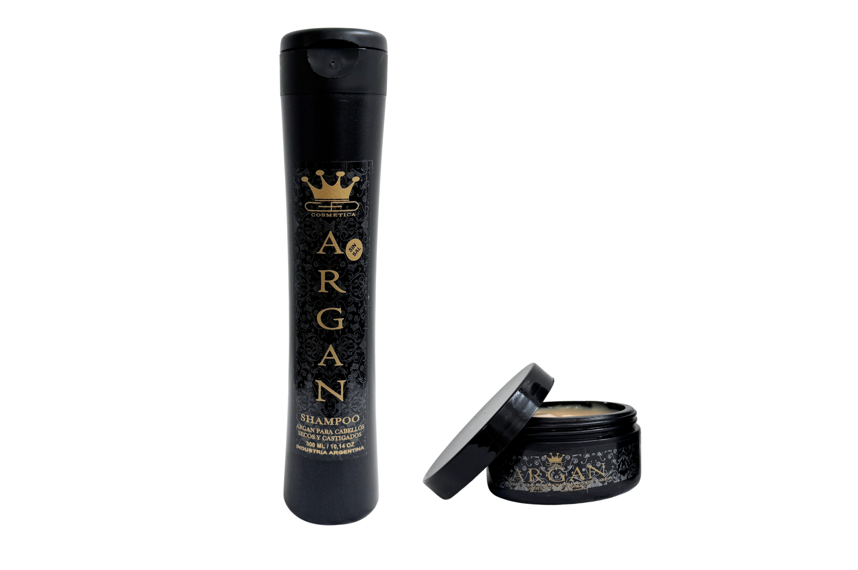 Shampoo ARGÁN x 300 cc + Mascara x 250 cc